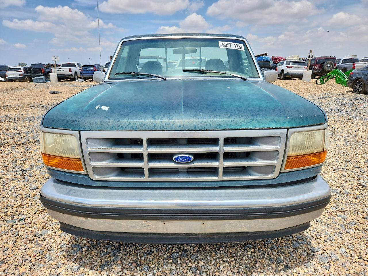 1993 Ford F-150 Blue vin: 1FTDF15N0PLA47130