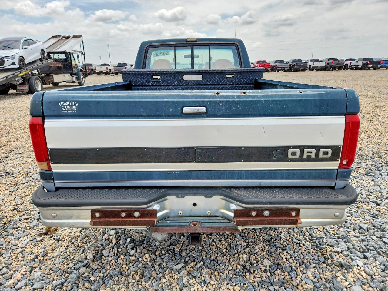 1993 Ford F-150 Blue vin: 1FTDF15N0PLA47130