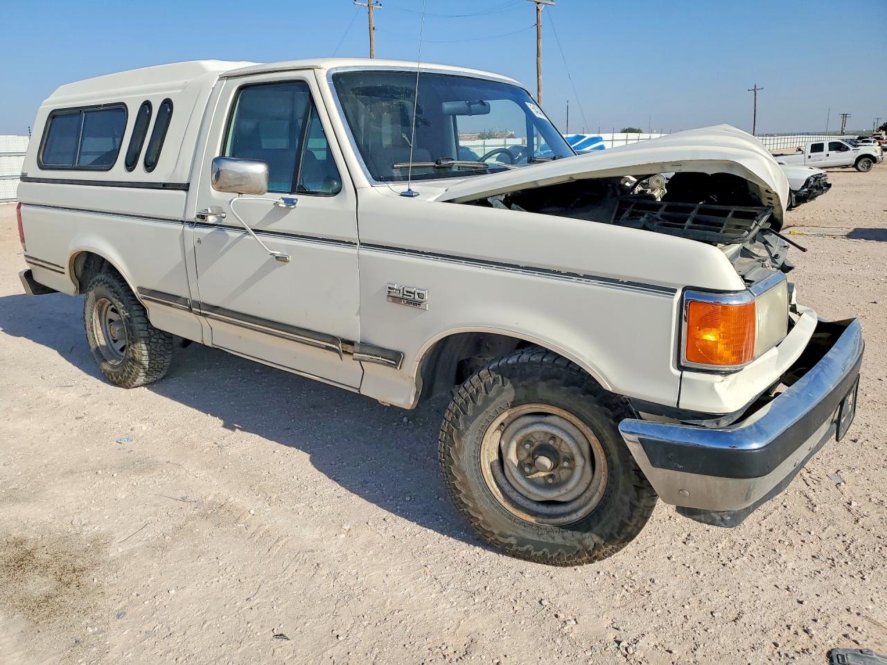 1990 Ford F150 White vin: 1FTDF15N1LPA59452