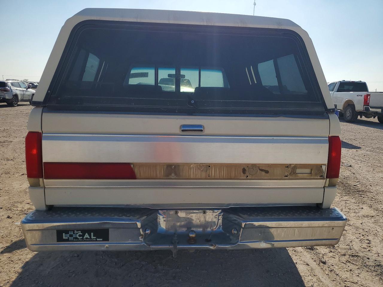 1990 Ford F150 White vin: 1FTDF15N1LPA59452