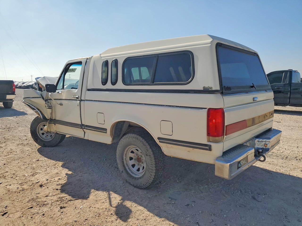 1990 Ford F150 White vin: 1FTDF15N1LPA59452