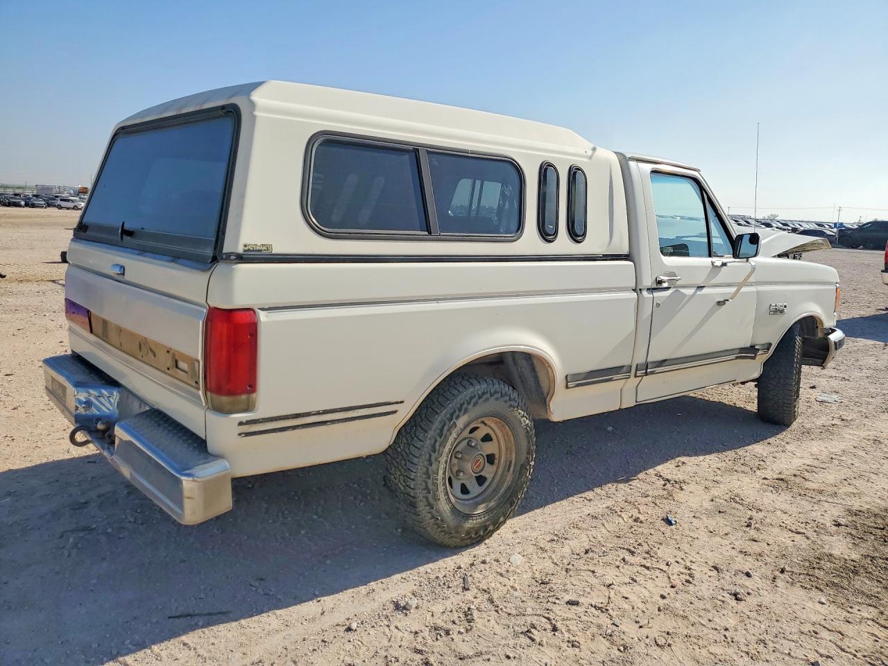 1990 Ford F150 White vin: 1FTDF15N1LPA59452