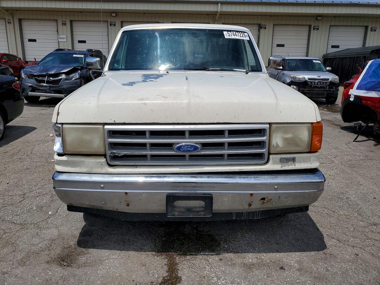 1991 Ford F150 Beige vin: 1FTDF15N1MKA77383