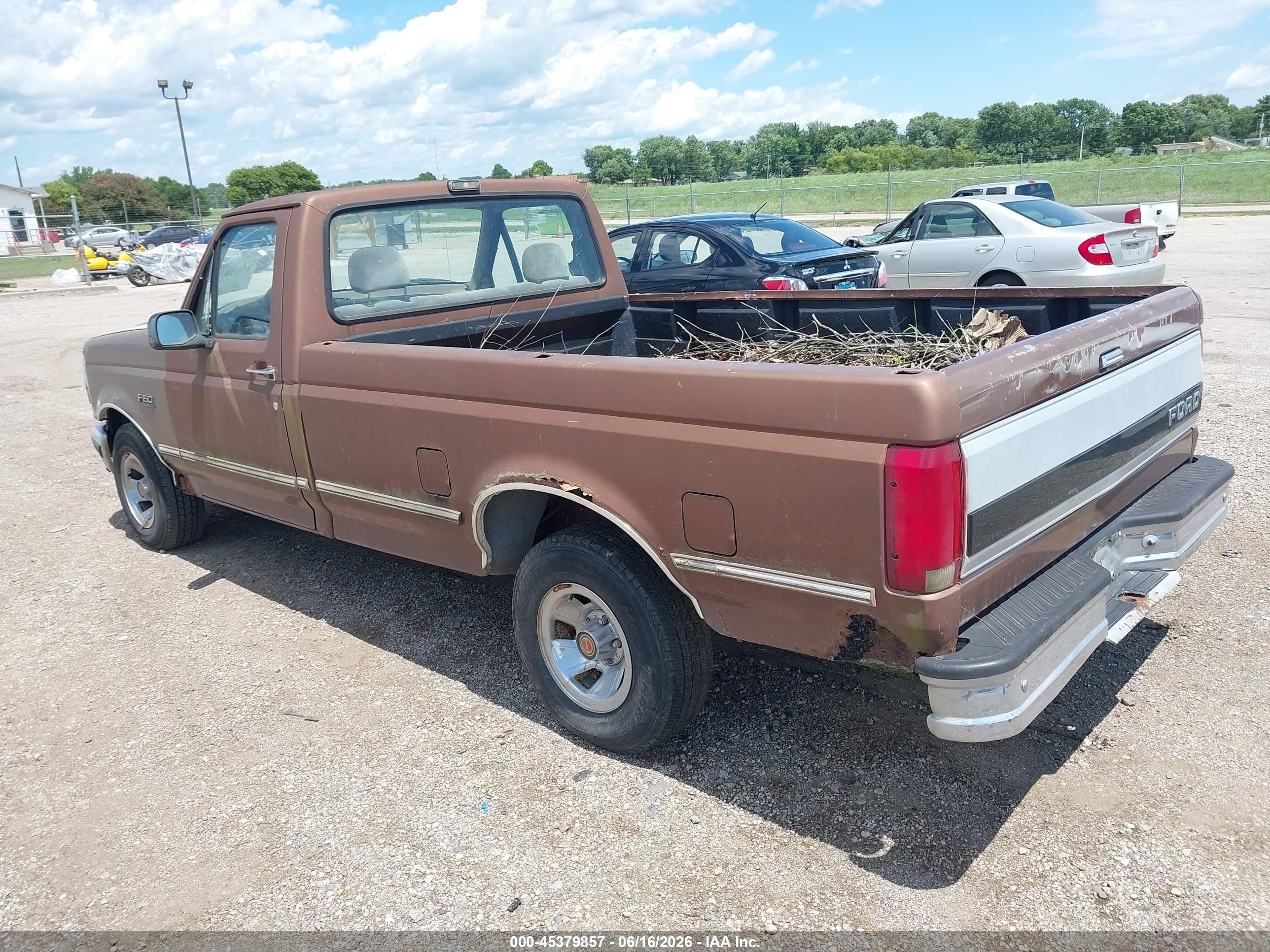 1992 Ford F150   Brown vin: 1FTDF15N1NLA33850