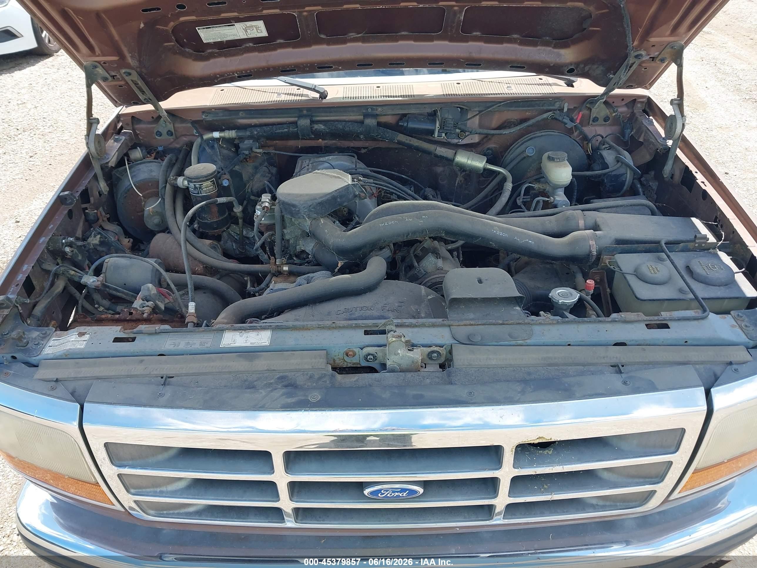 1992 Ford F150   Brown vin: 1FTDF15N1NLA33850