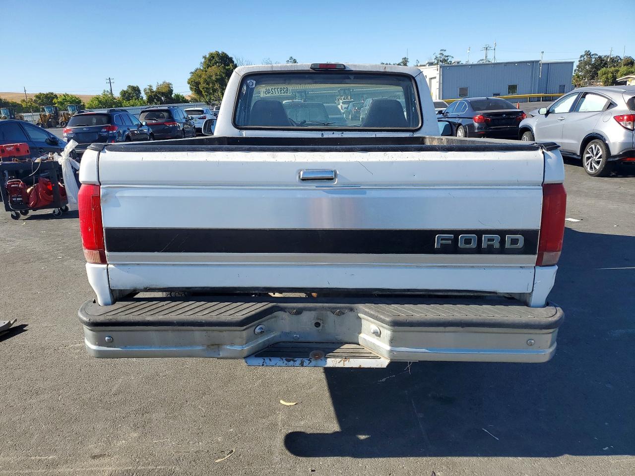 1995 Ford F150 White vin: 1FTDF15N1SLA68397