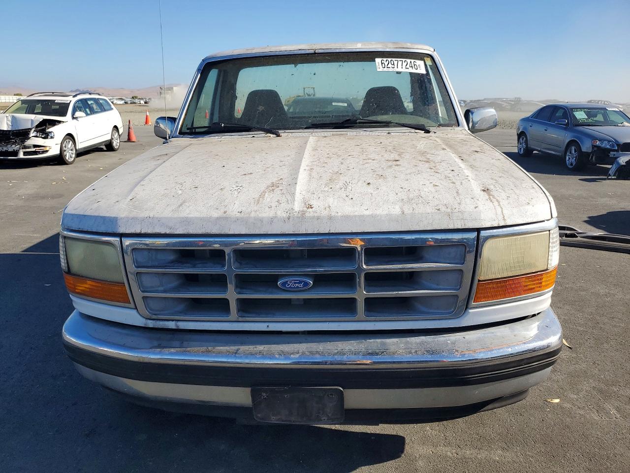 1995 Ford F150 White vin: 1FTDF15N1SLA68397