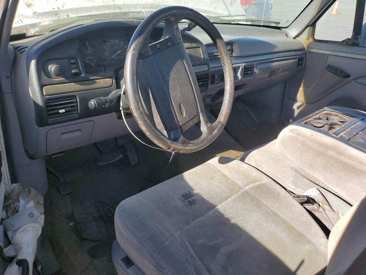 1995 Ford F150 White vin: 1FTDF15N1SLA68397