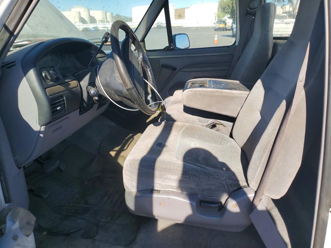 1995 Ford F150 White vin: 1FTDF15N1SLA68397