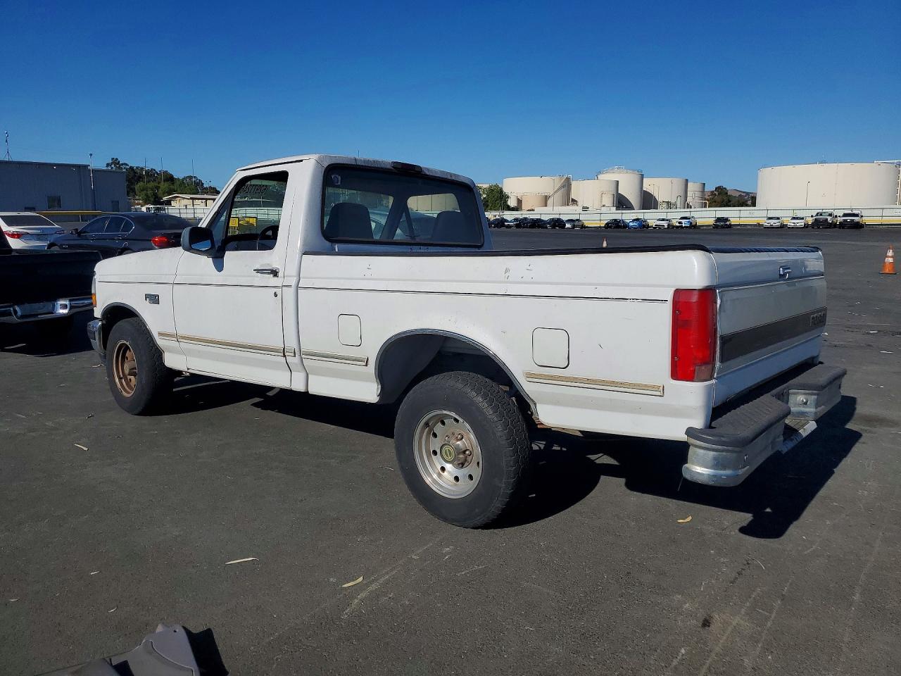 1995 Ford F150 White vin: 1FTDF15N1SLA68397