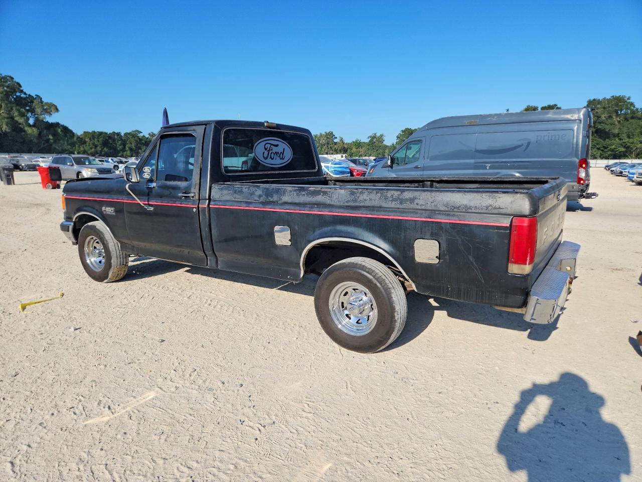 1988 Ford F150 Black vin: 1FTDF15N2JNB81987