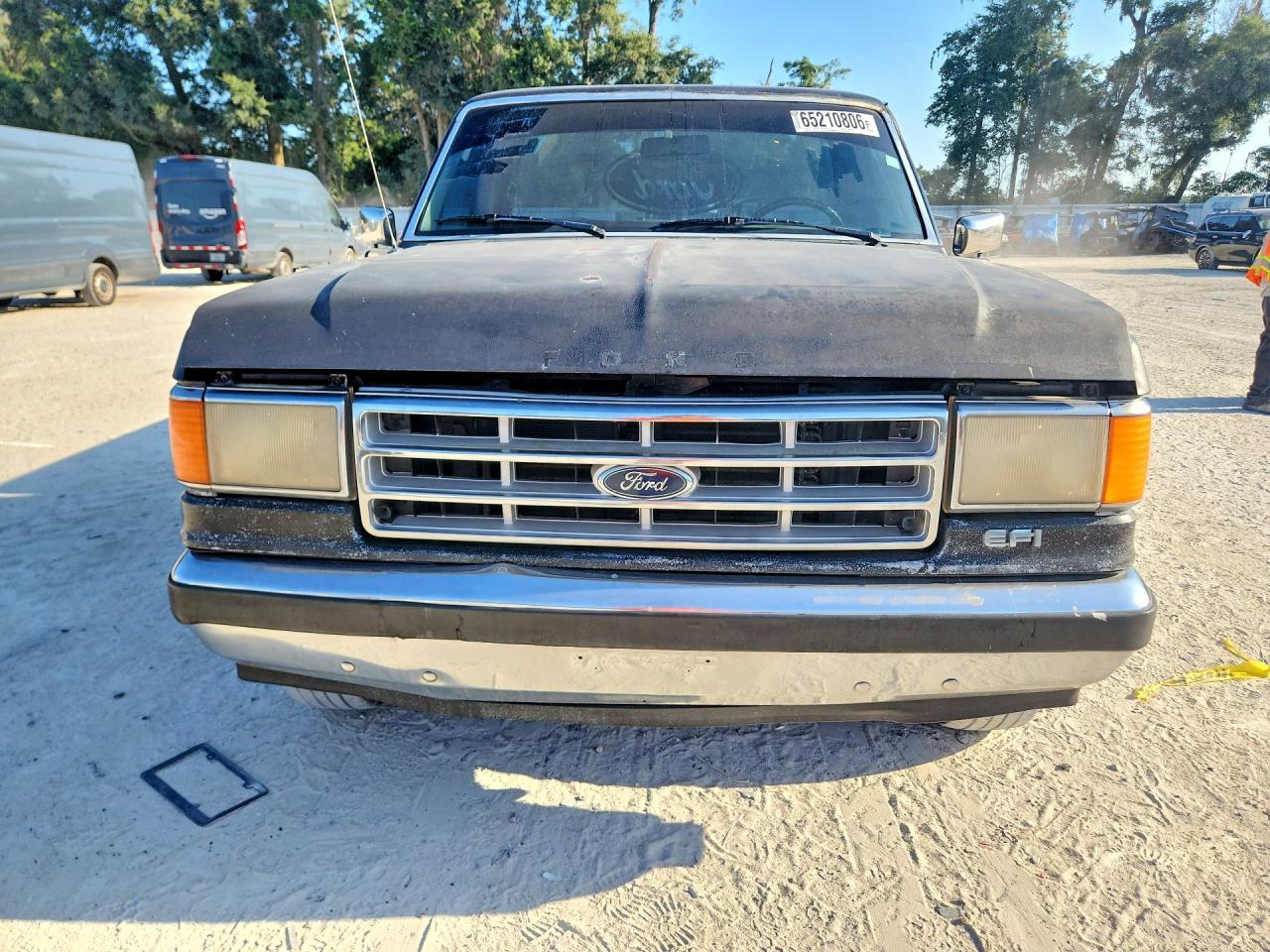 1988 Ford F150 Black vin: 1FTDF15N2JNB81987
