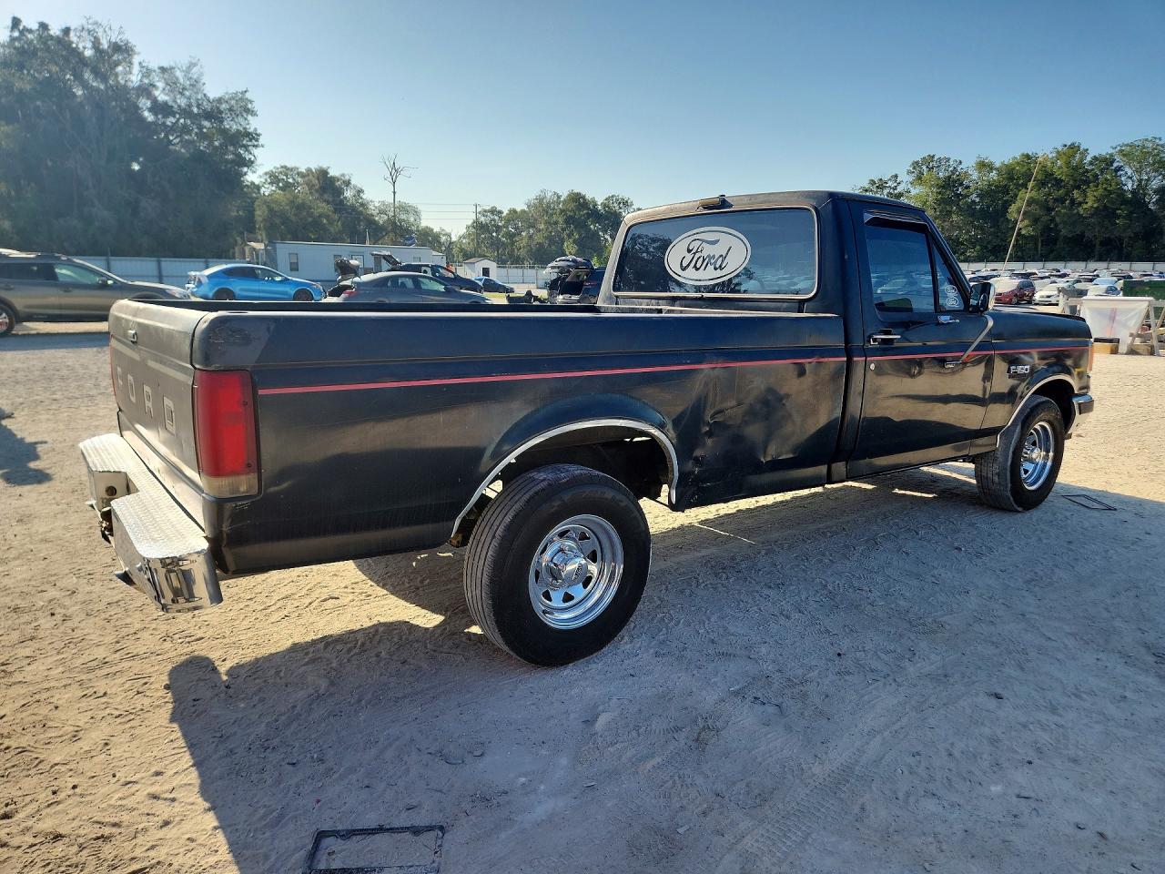1988 Ford F150 Black vin: 1FTDF15N2JNB81987