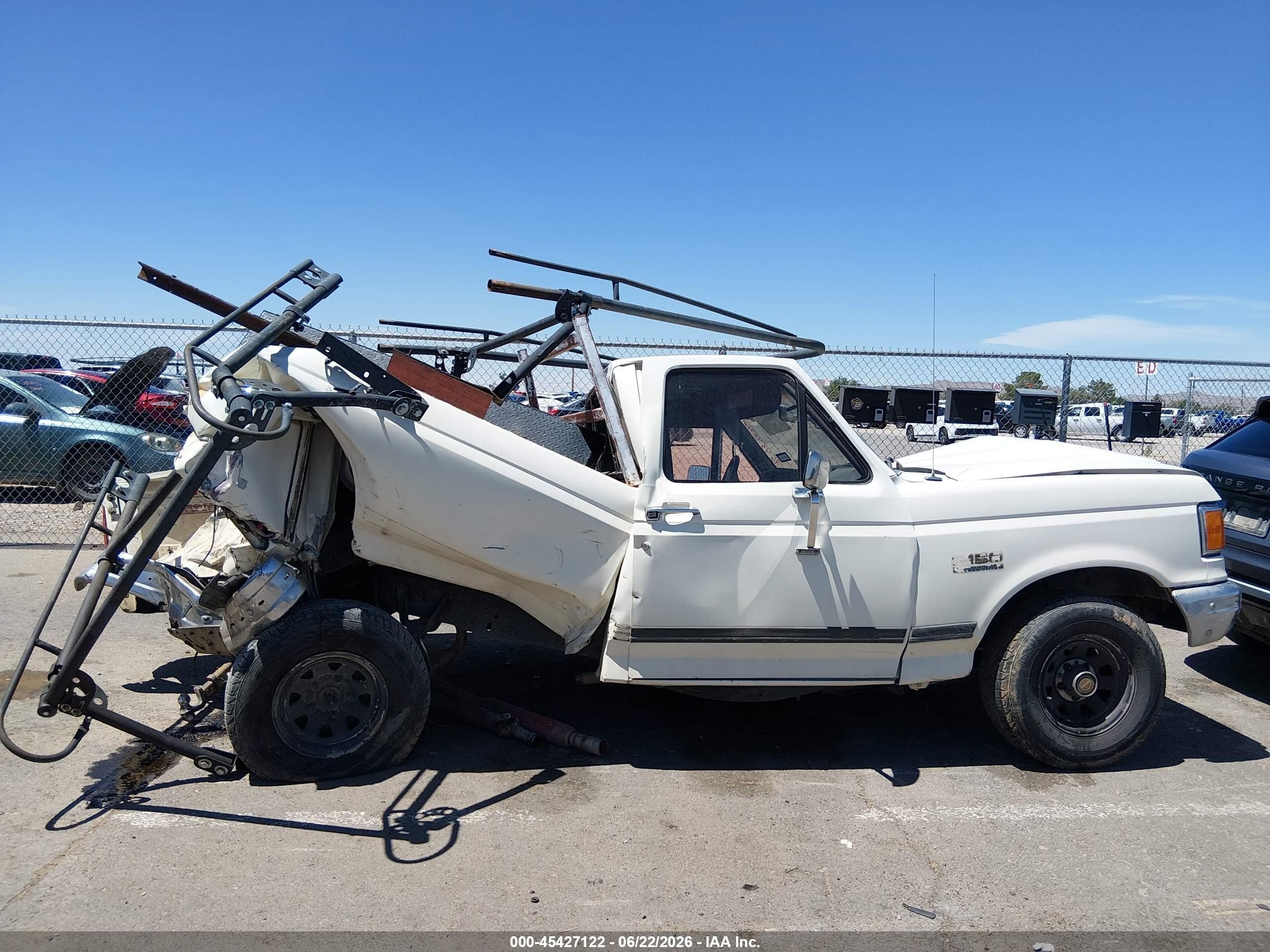 1989 Ford F150   White vin: 1FTDF15N2KPA97111