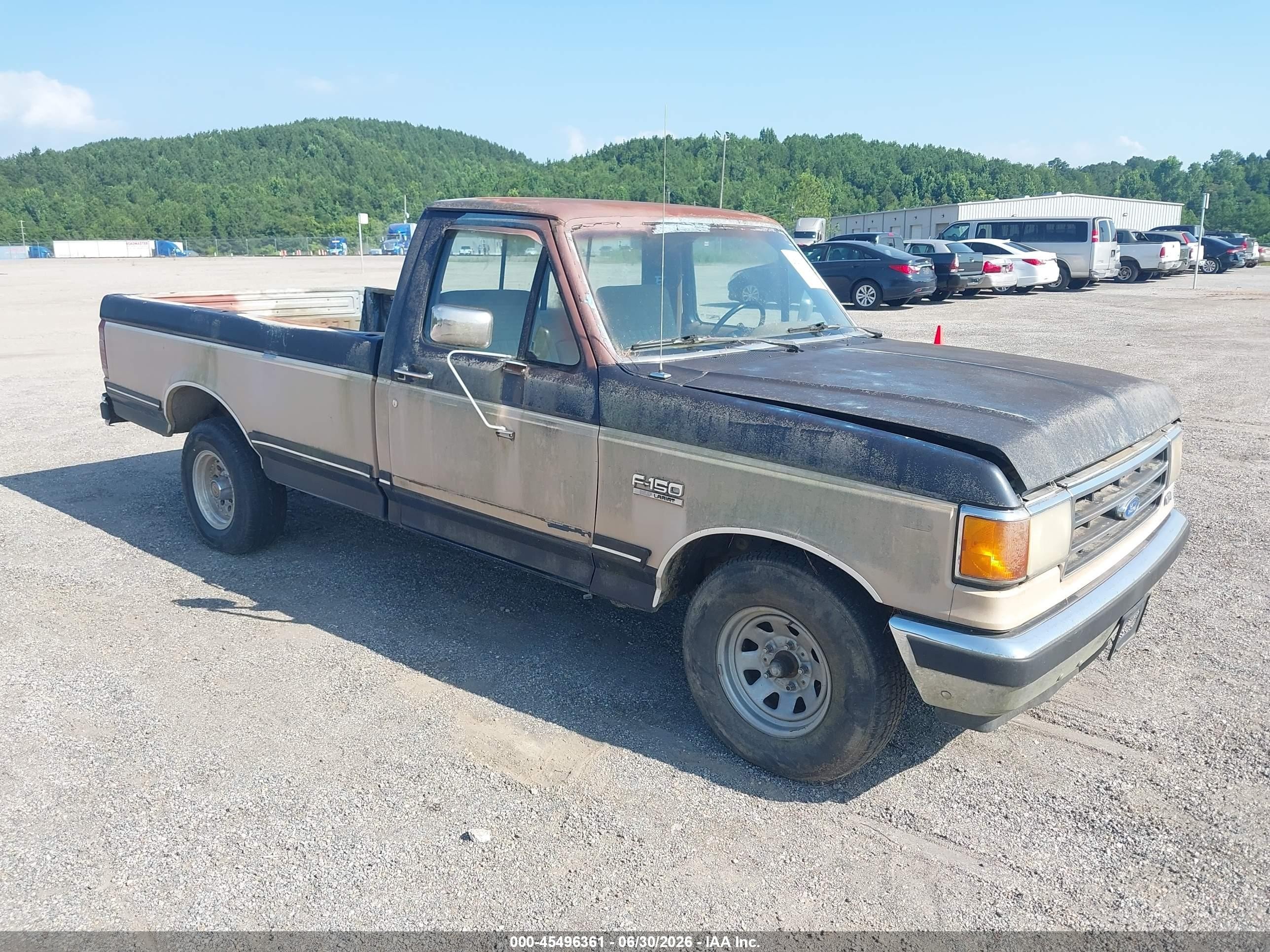 1991 Ford F150   Blue vin: 1FTDF15N2MNA01850