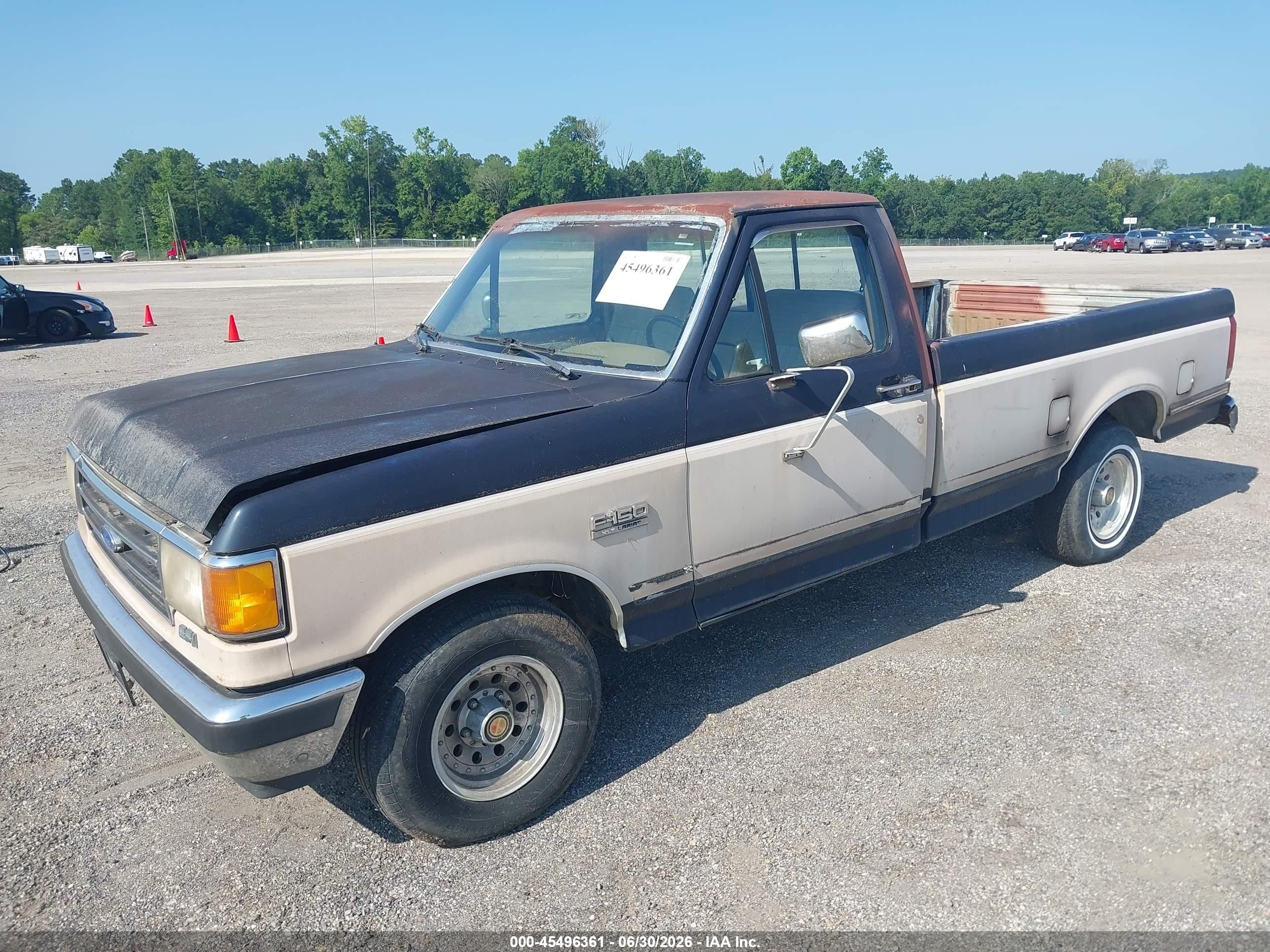 1991 Ford F150   Blue vin: 1FTDF15N2MNA01850