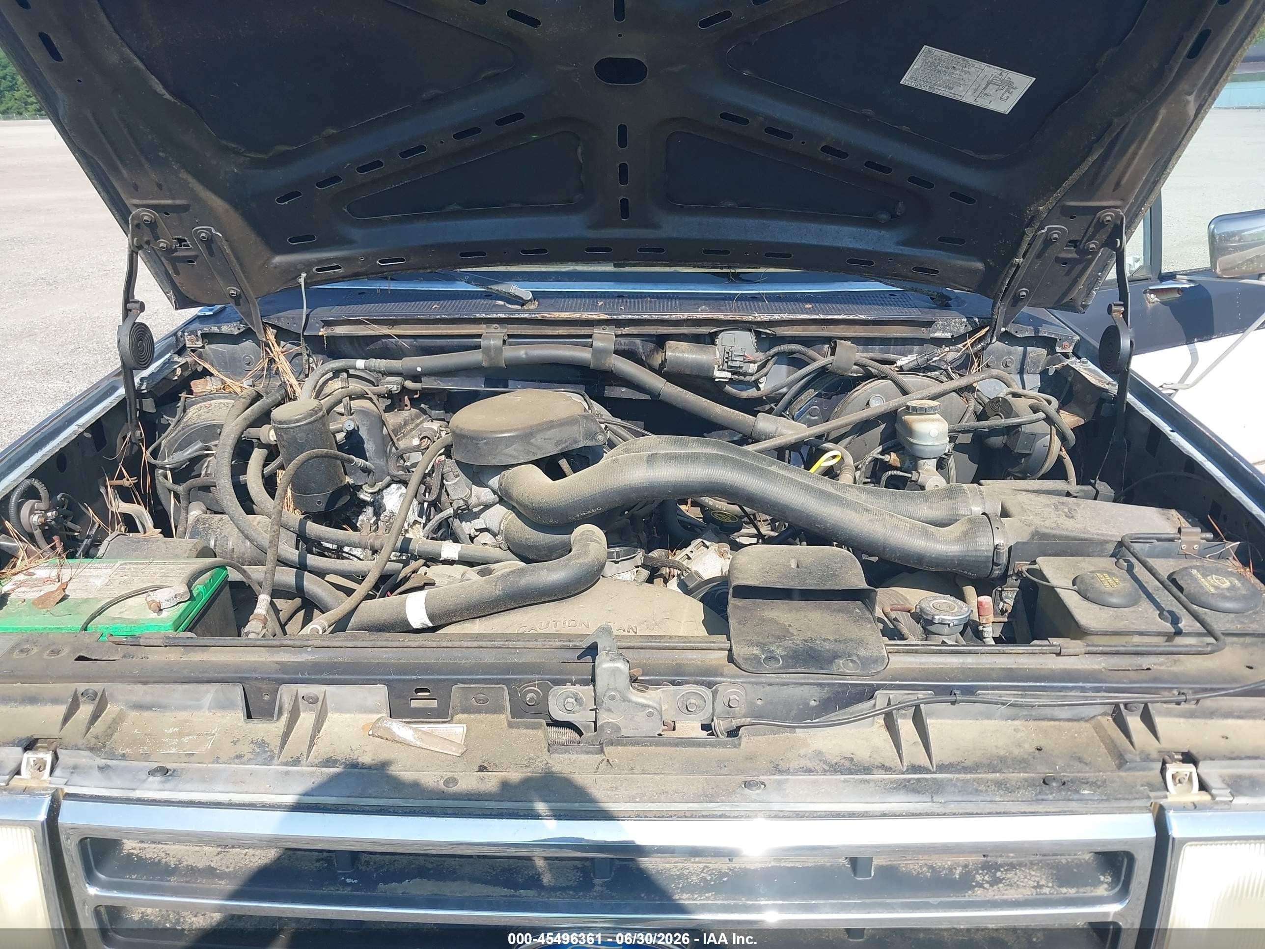 1991 Ford F150   Blue vin: 1FTDF15N2MNA01850
