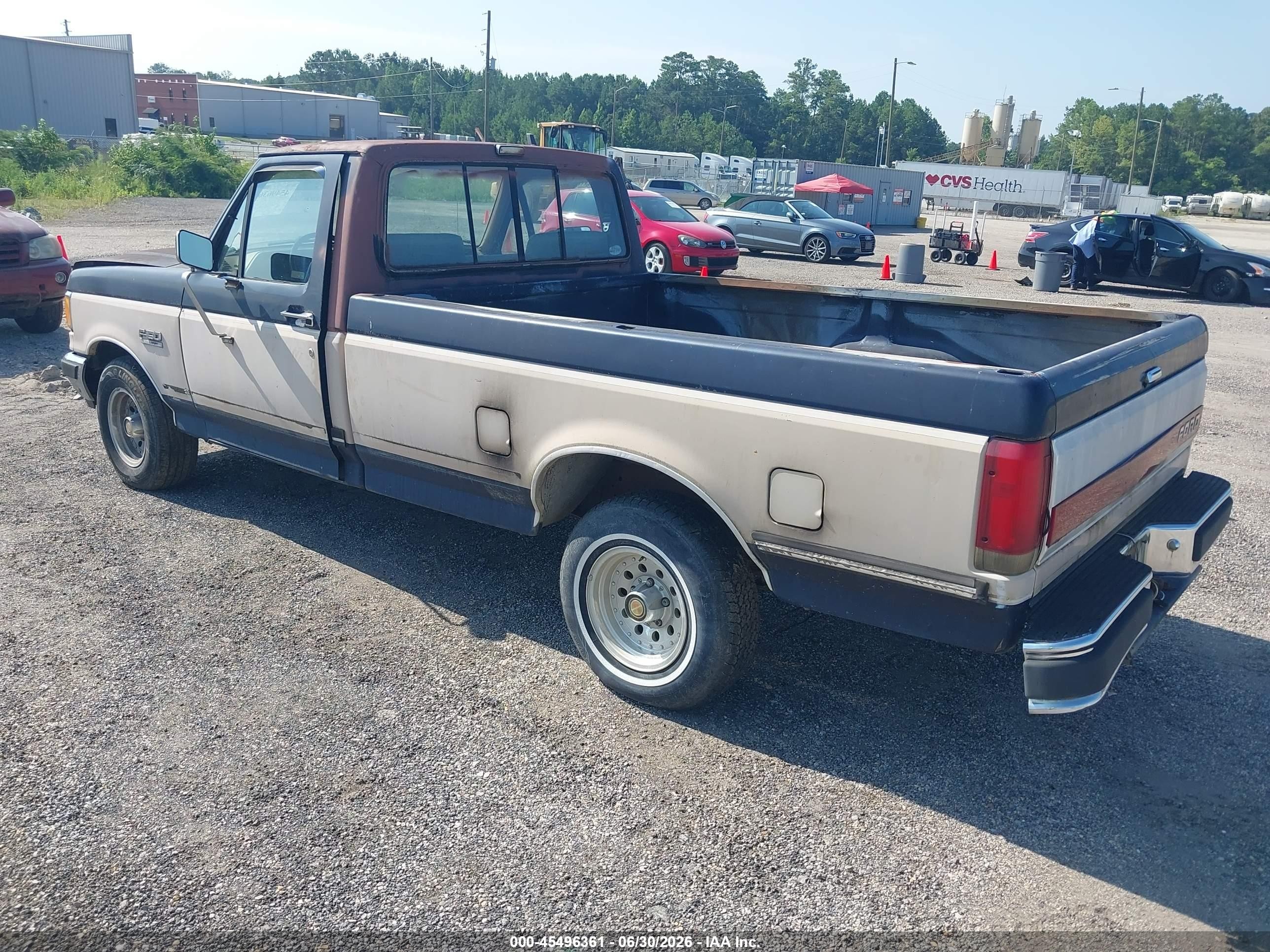 1991 Ford F150   Blue vin: 1FTDF15N2MNA01850