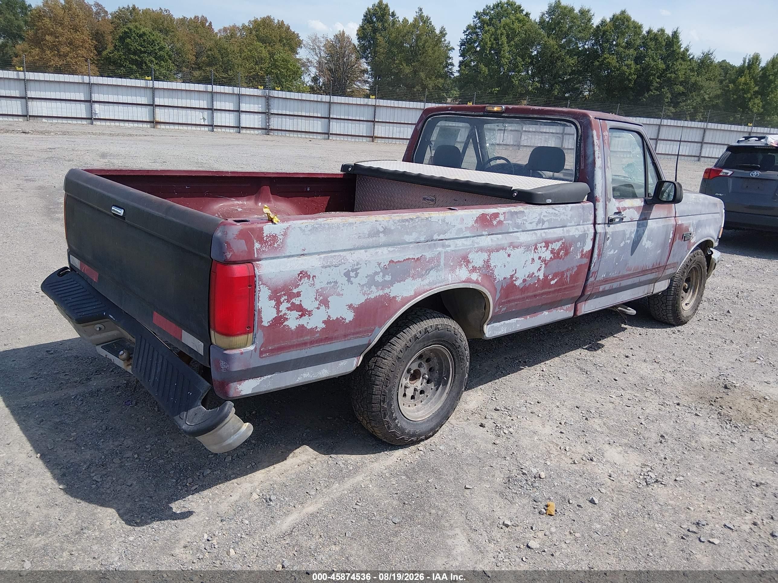 1993 Ford F150   Red vin: 1FTDF15N3PNA23926