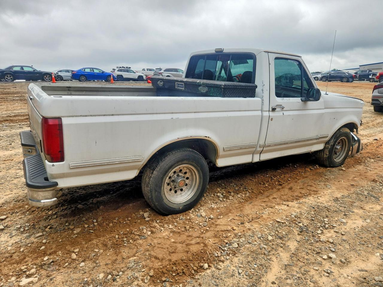 1993 Ford F150 White vin: 1FTDF15N3PNA70034