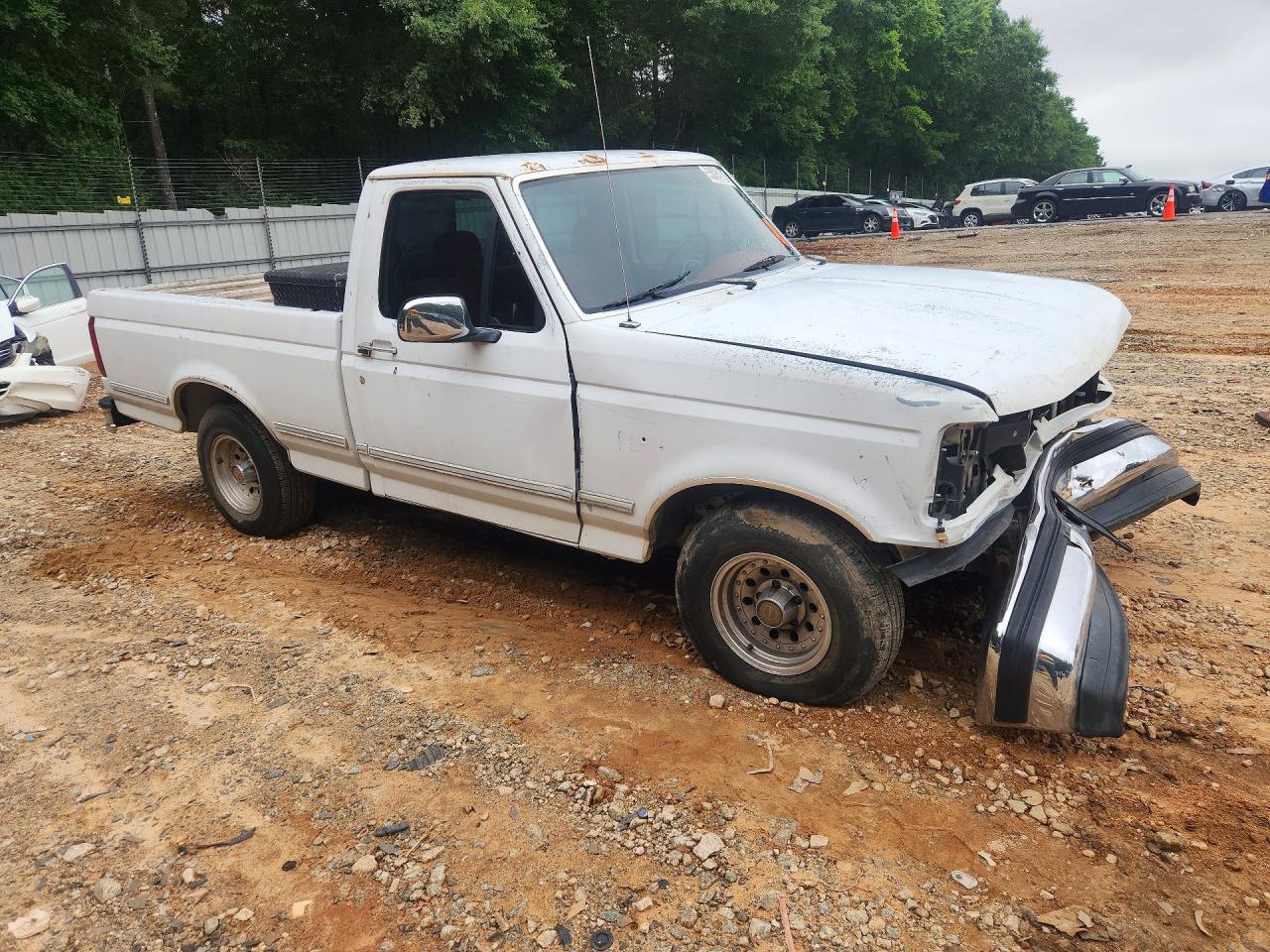 1993 Ford F150 White vin: 1FTDF15N3PNA70034