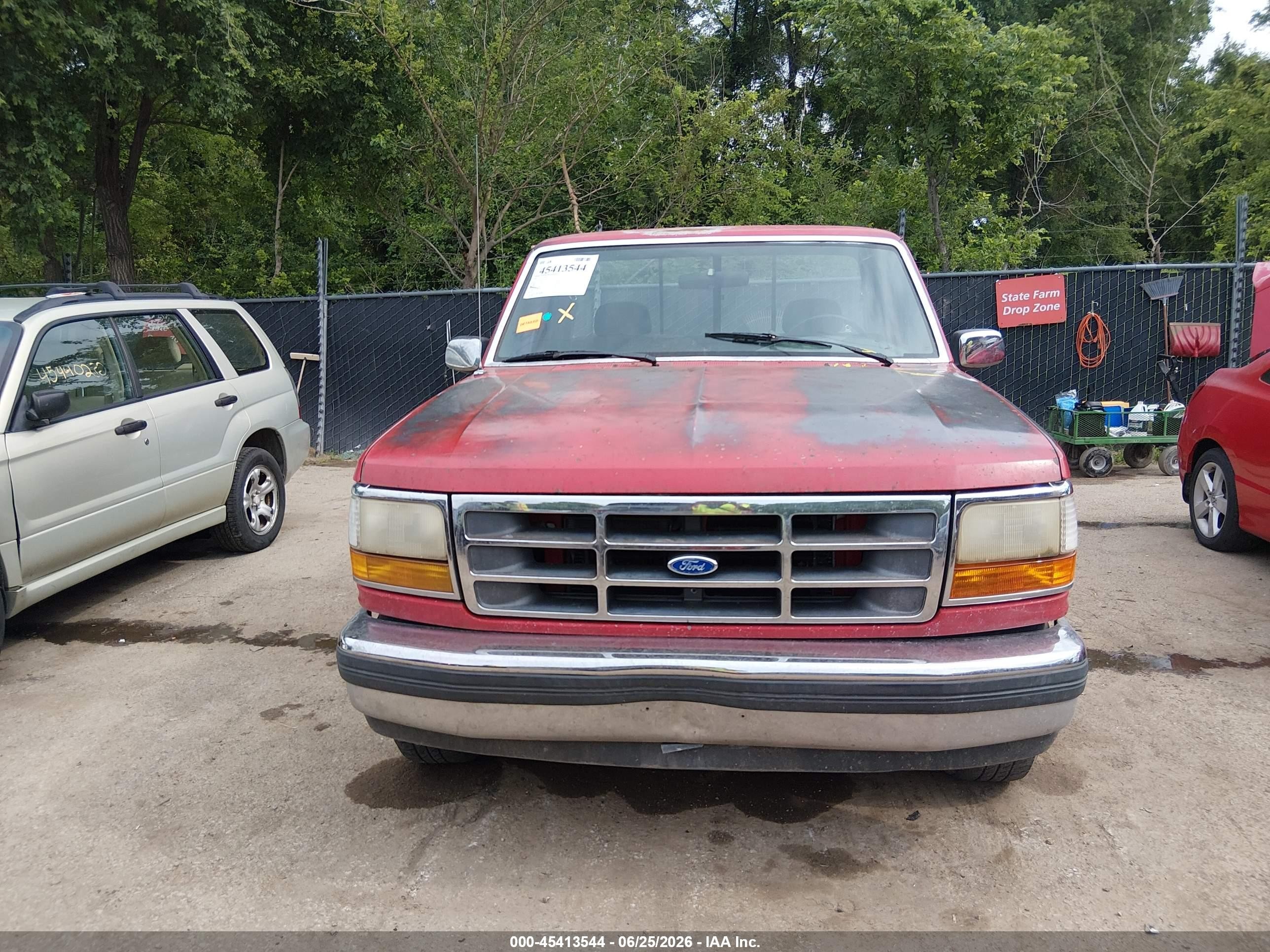 1992 Ford F150   Red vin: 1FTDF15N4NNA61517