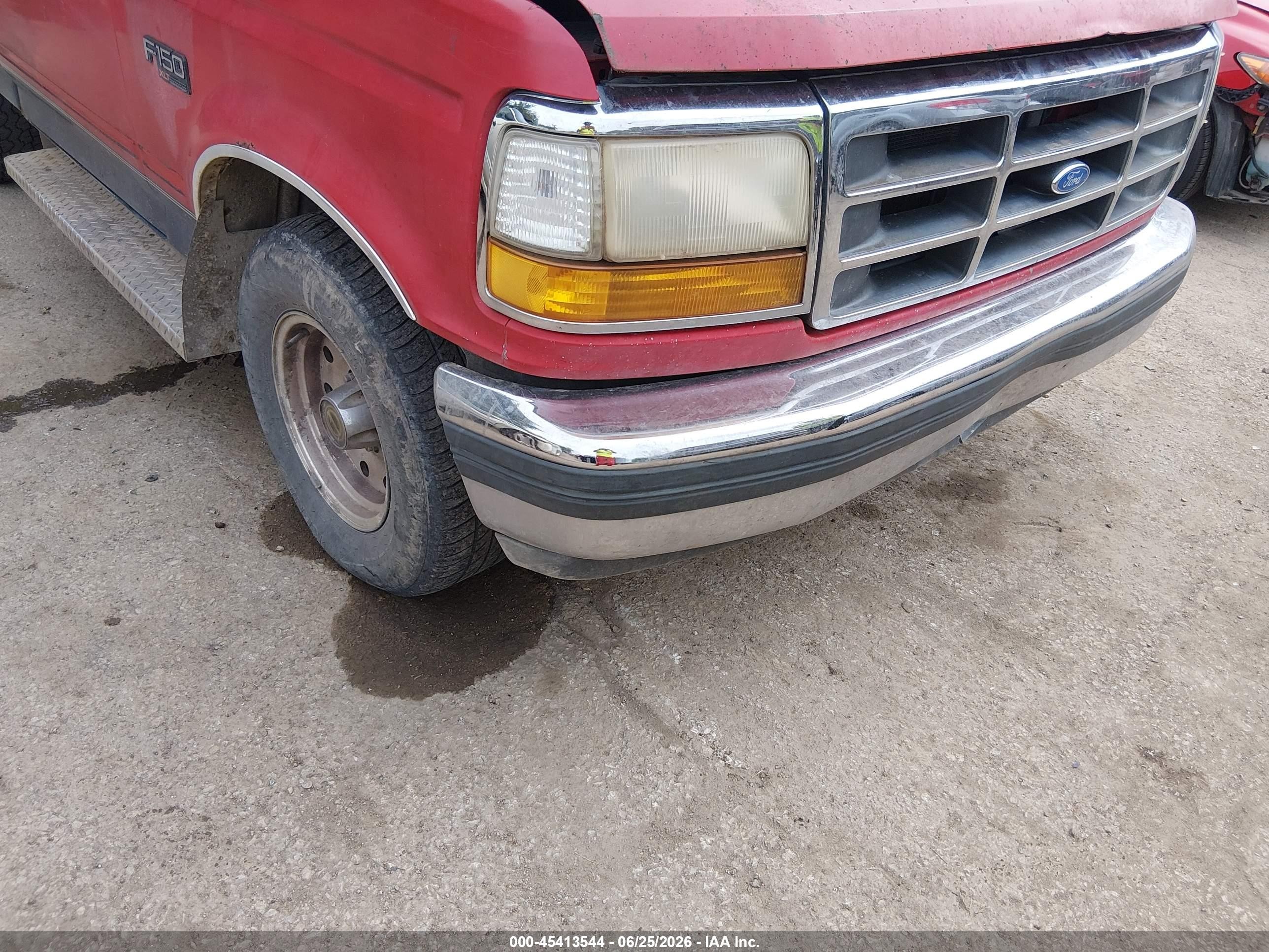 1992 Ford F150   Red vin: 1FTDF15N4NNA61517