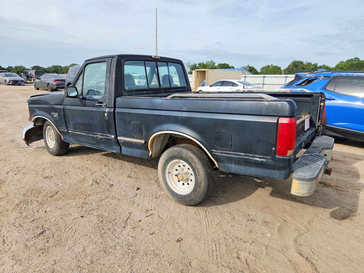 1993 Ford F150 Black vin: 1FTDF15N5PNA91970