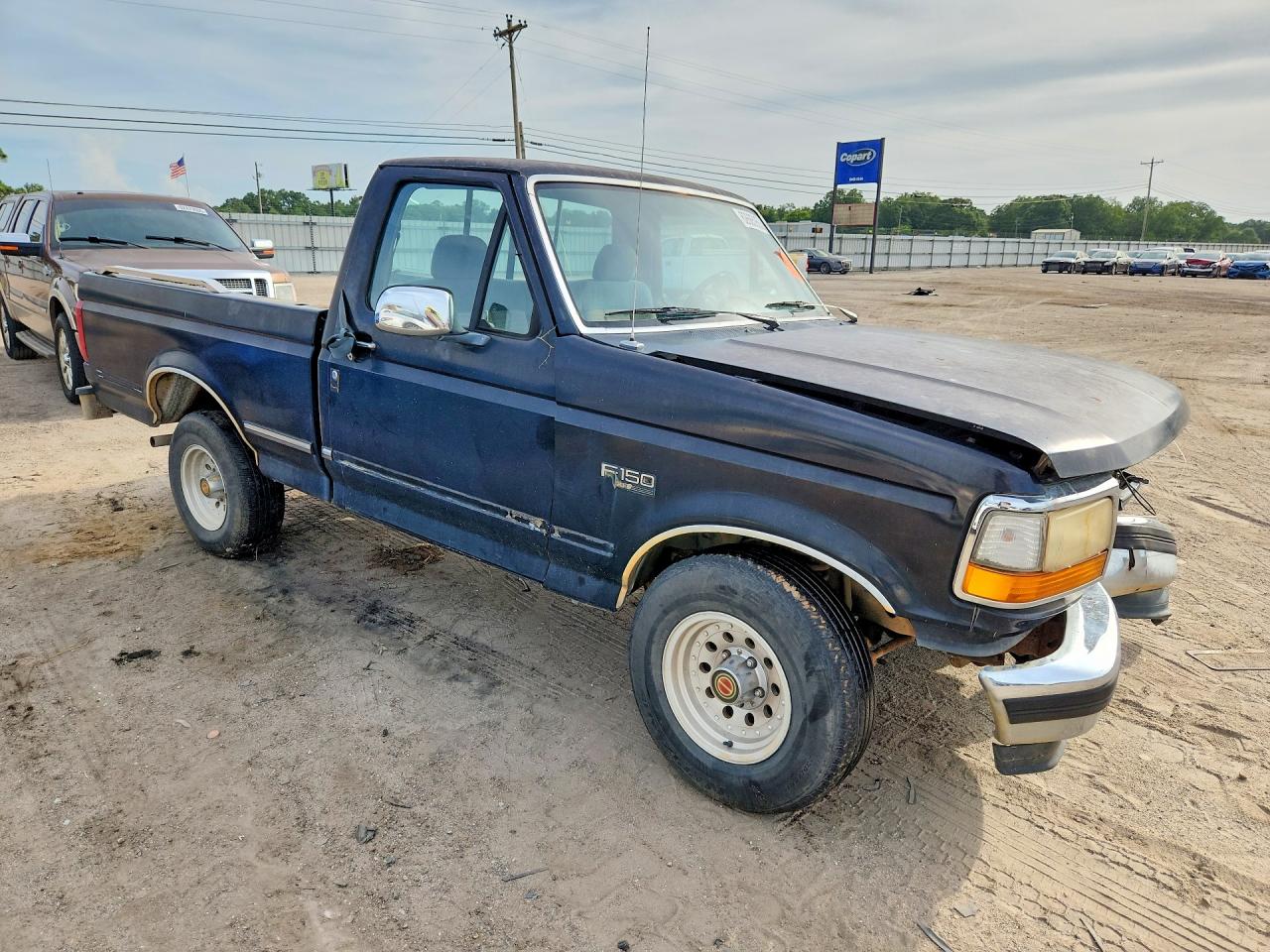 1993 Ford F150 Black vin: 1FTDF15N5PNA91970