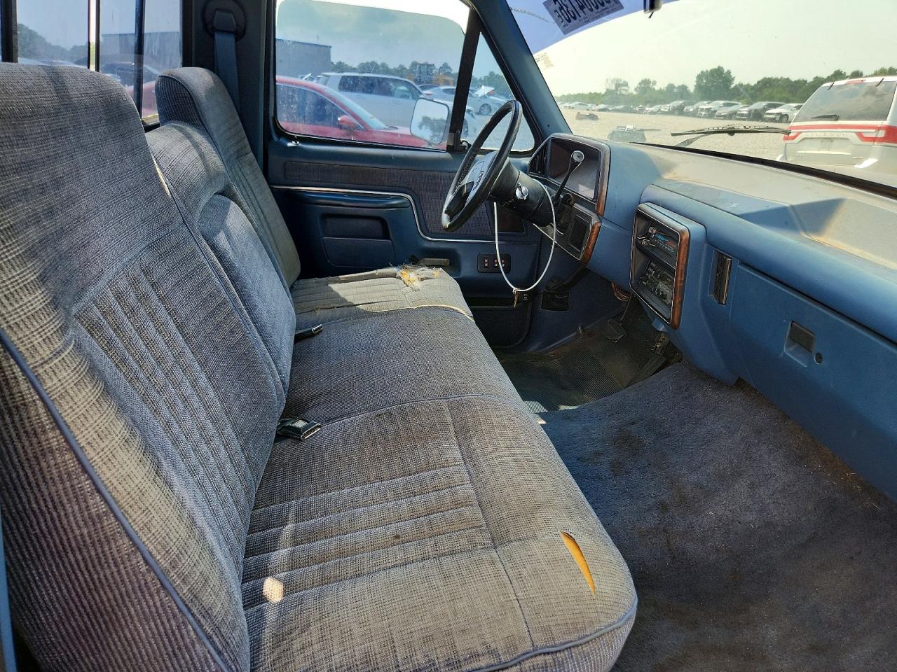 1988 Ford F150 Blue vin: 1FTDF15N6JNB54890