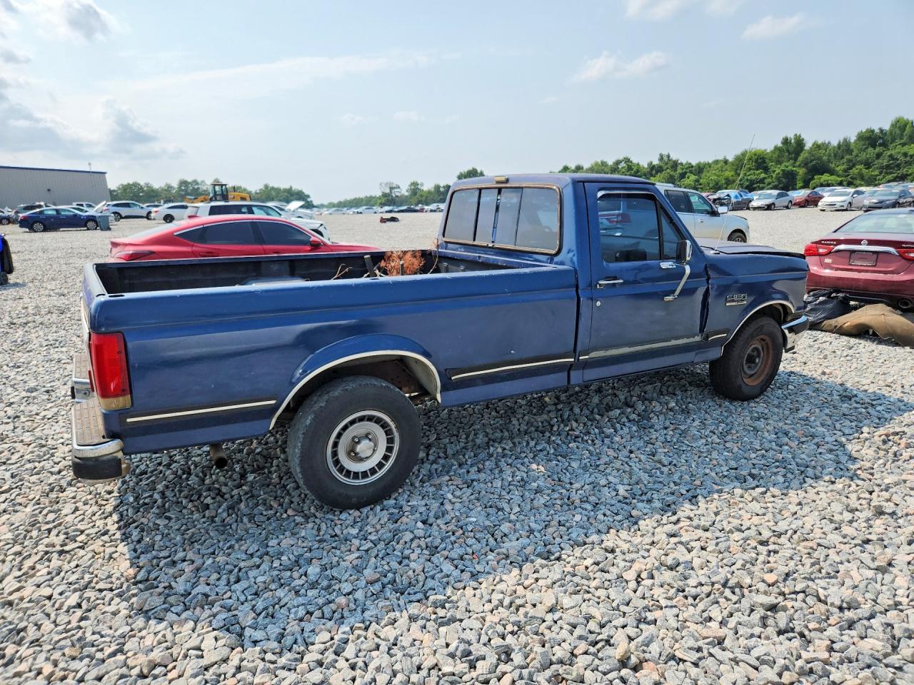 1988 Ford F150 Blue vin: 1FTDF15N6JNB54890