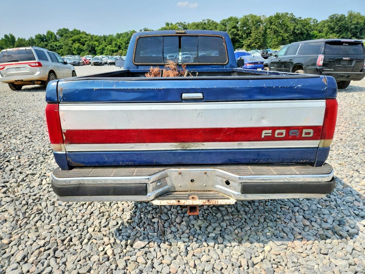 1988 Ford F150 Blue vin: 1FTDF15N6JNB54890