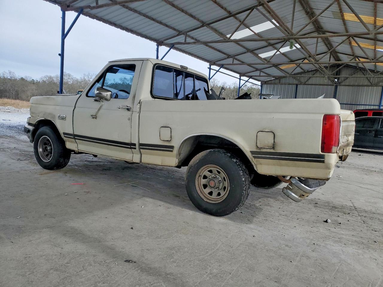 1989 Ford F150 White vin: 1FTDF15N6KNB84117