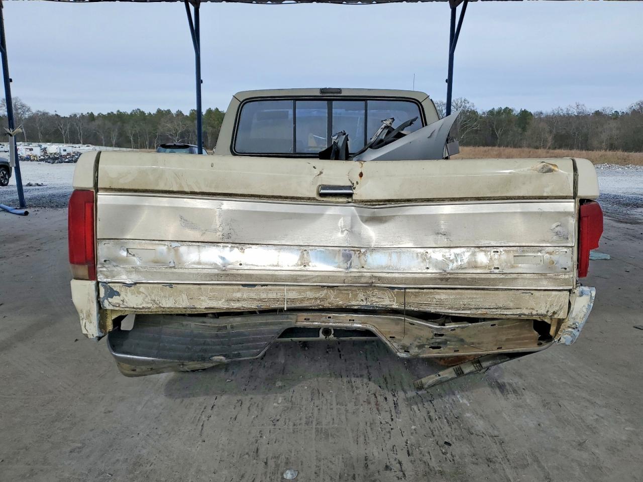 1989 Ford F150 White vin: 1FTDF15N6KNB84117
