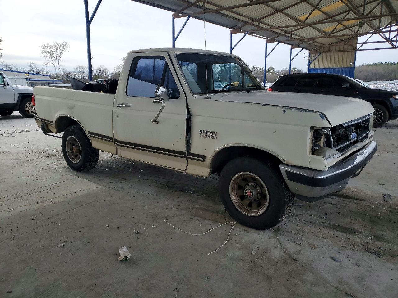 1989 Ford F150 White vin: 1FTDF15N6KNB84117