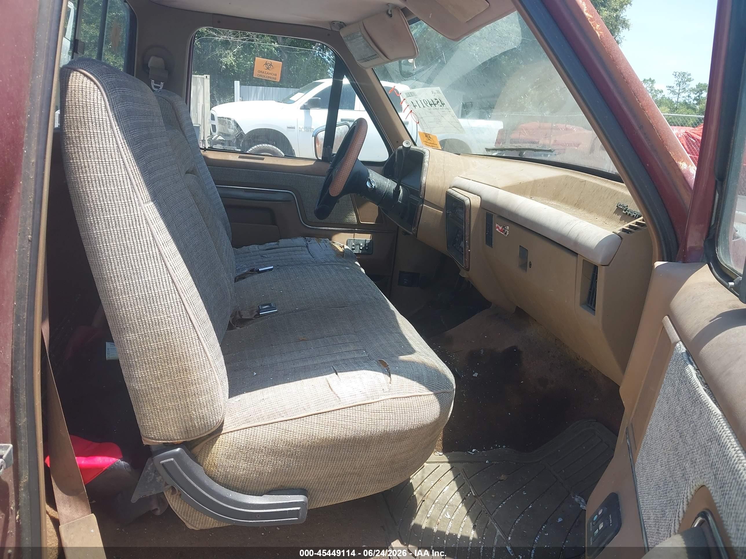 1989 Ford F150   Red vin: 1FTDF15N7KNB79914