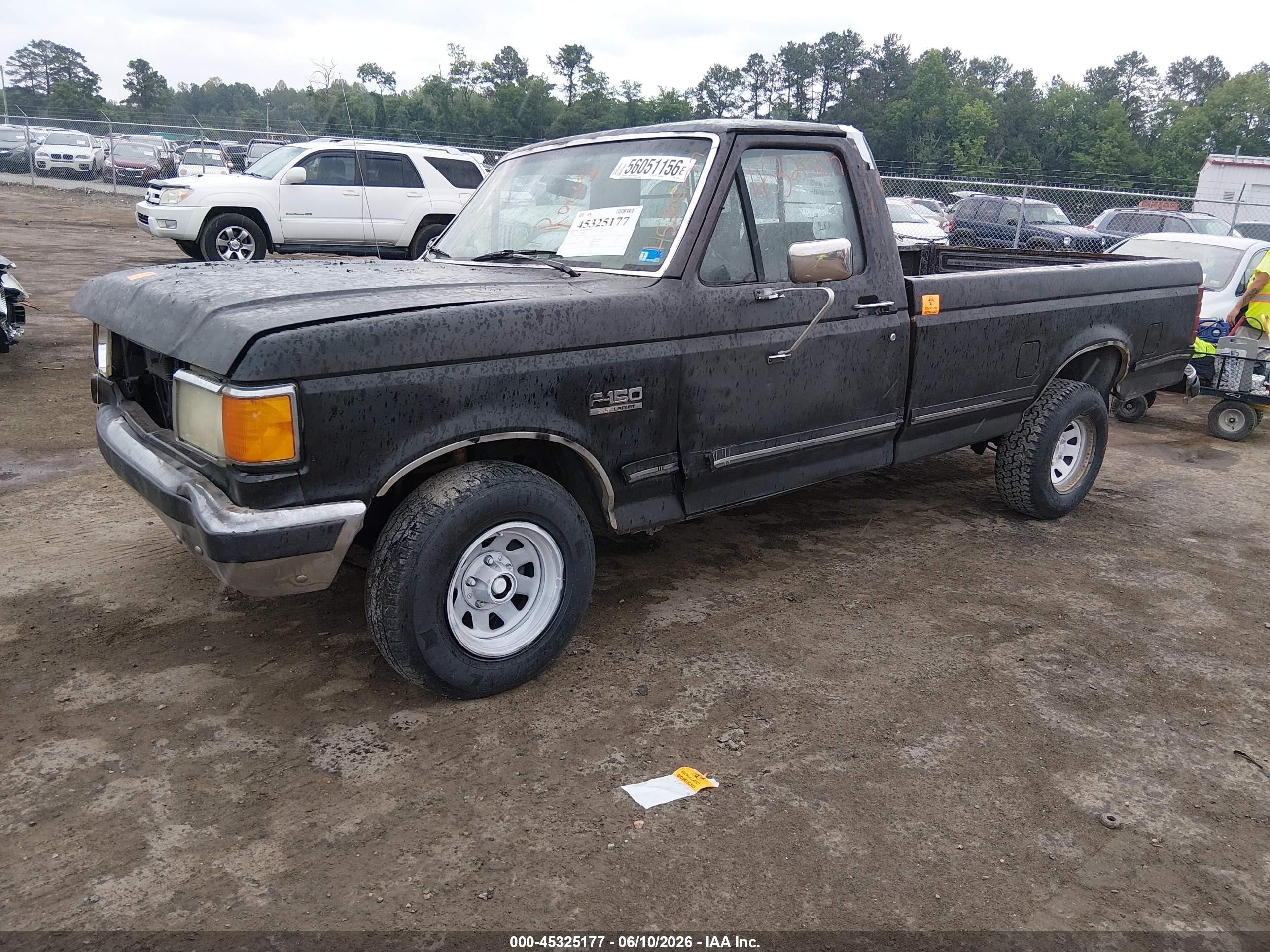 1989 Ford F150   Black vin: 1FTDF15N8KNA64352