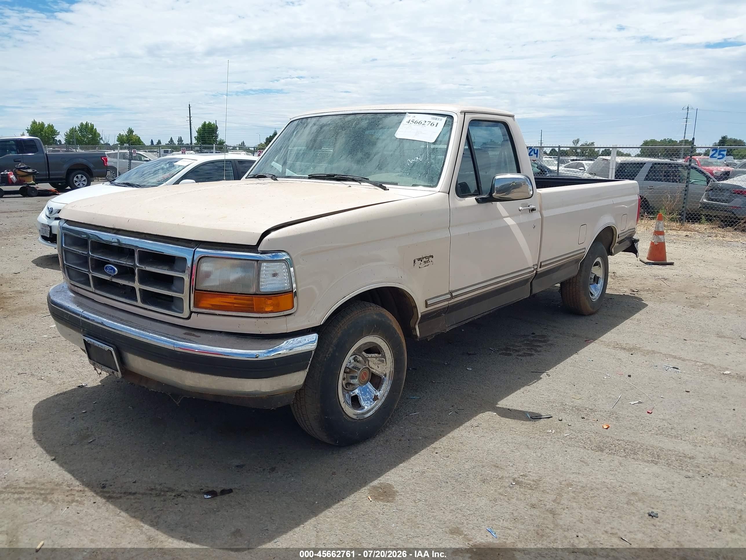 1992 Ford F150   Brown vin: 1FTDF15N8NLA02501