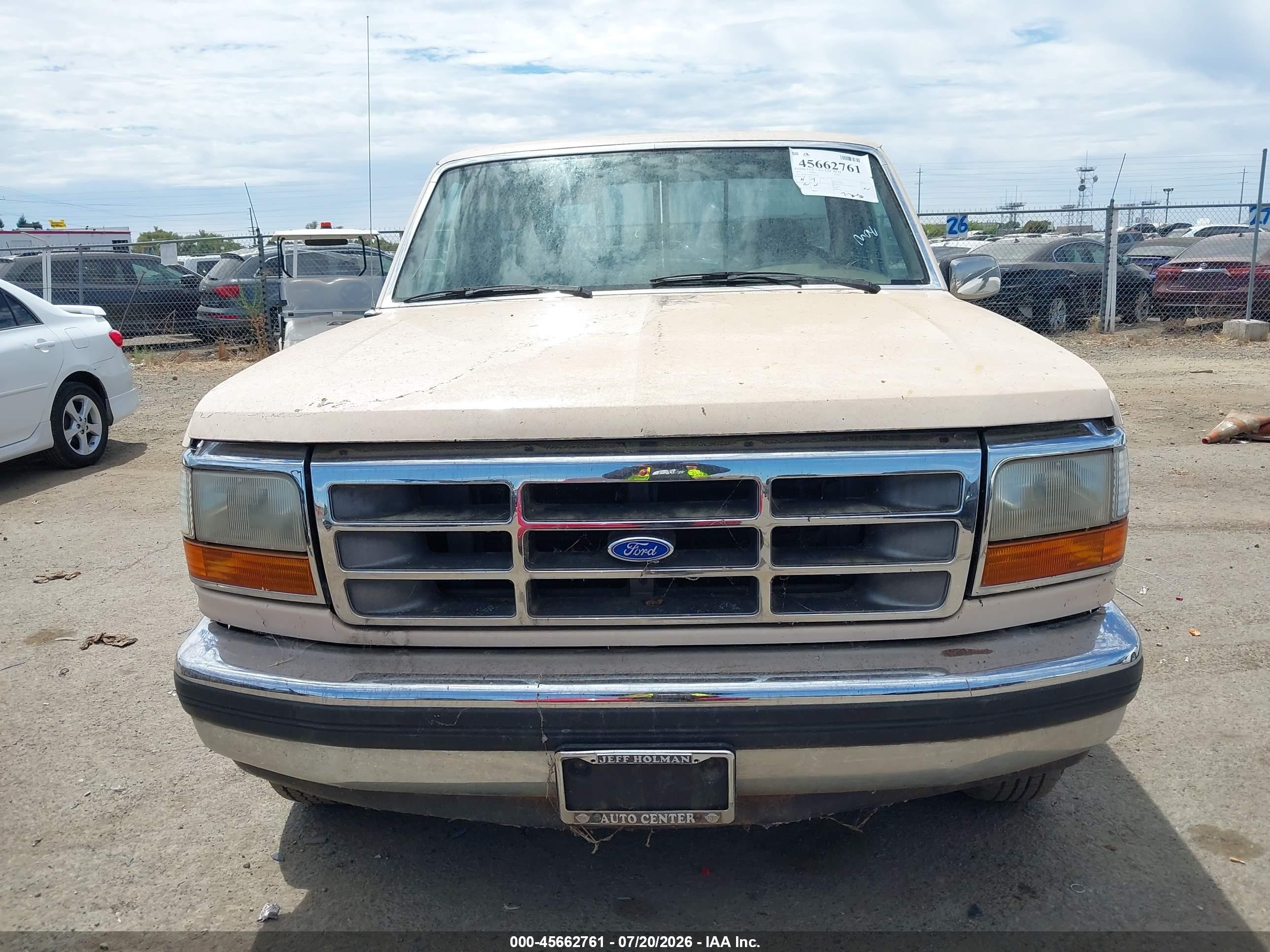 1992 Ford F150   Brown vin: 1FTDF15N8NLA02501