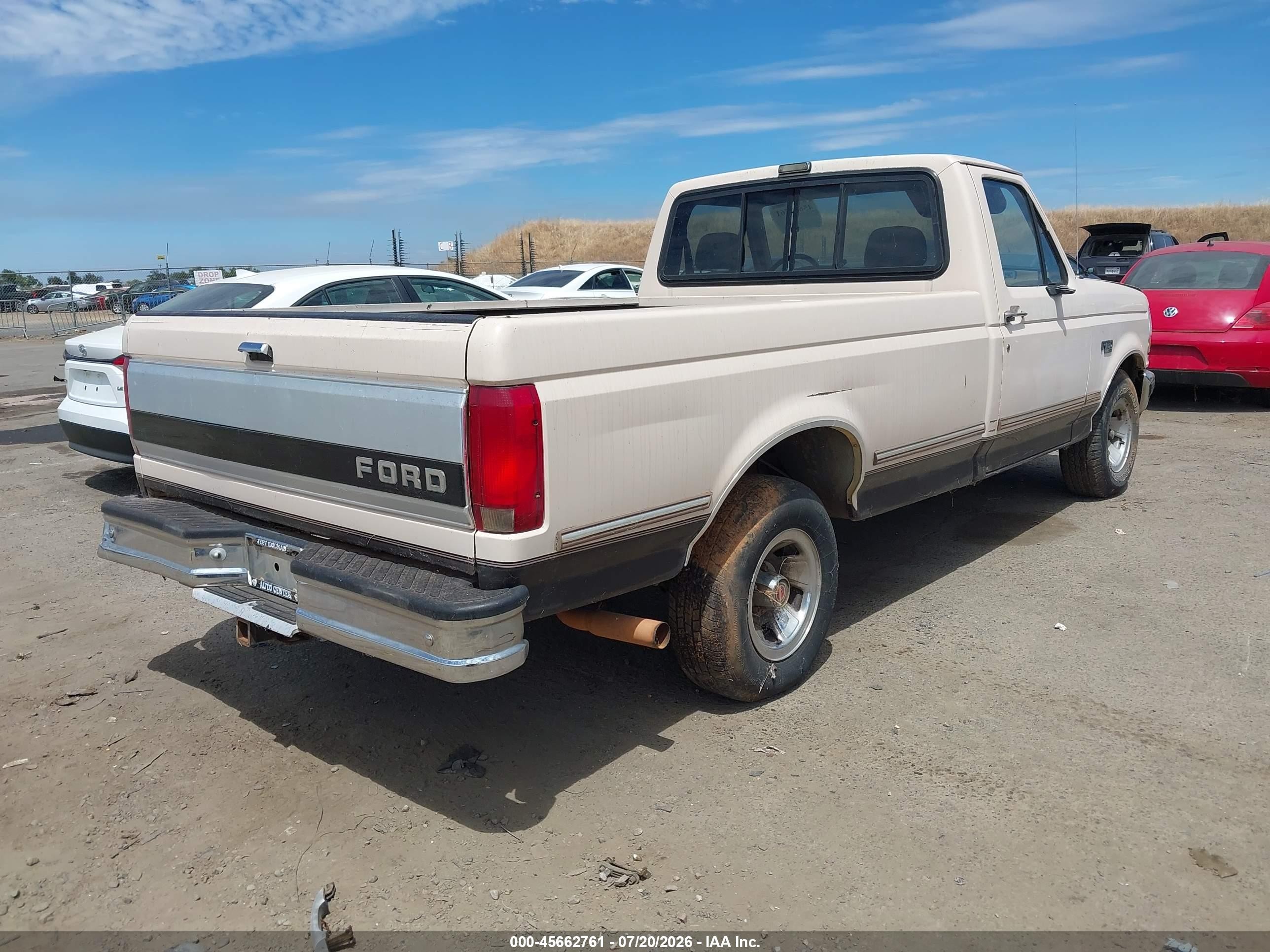 1992 Ford F150   Brown vin: 1FTDF15N8NLA02501