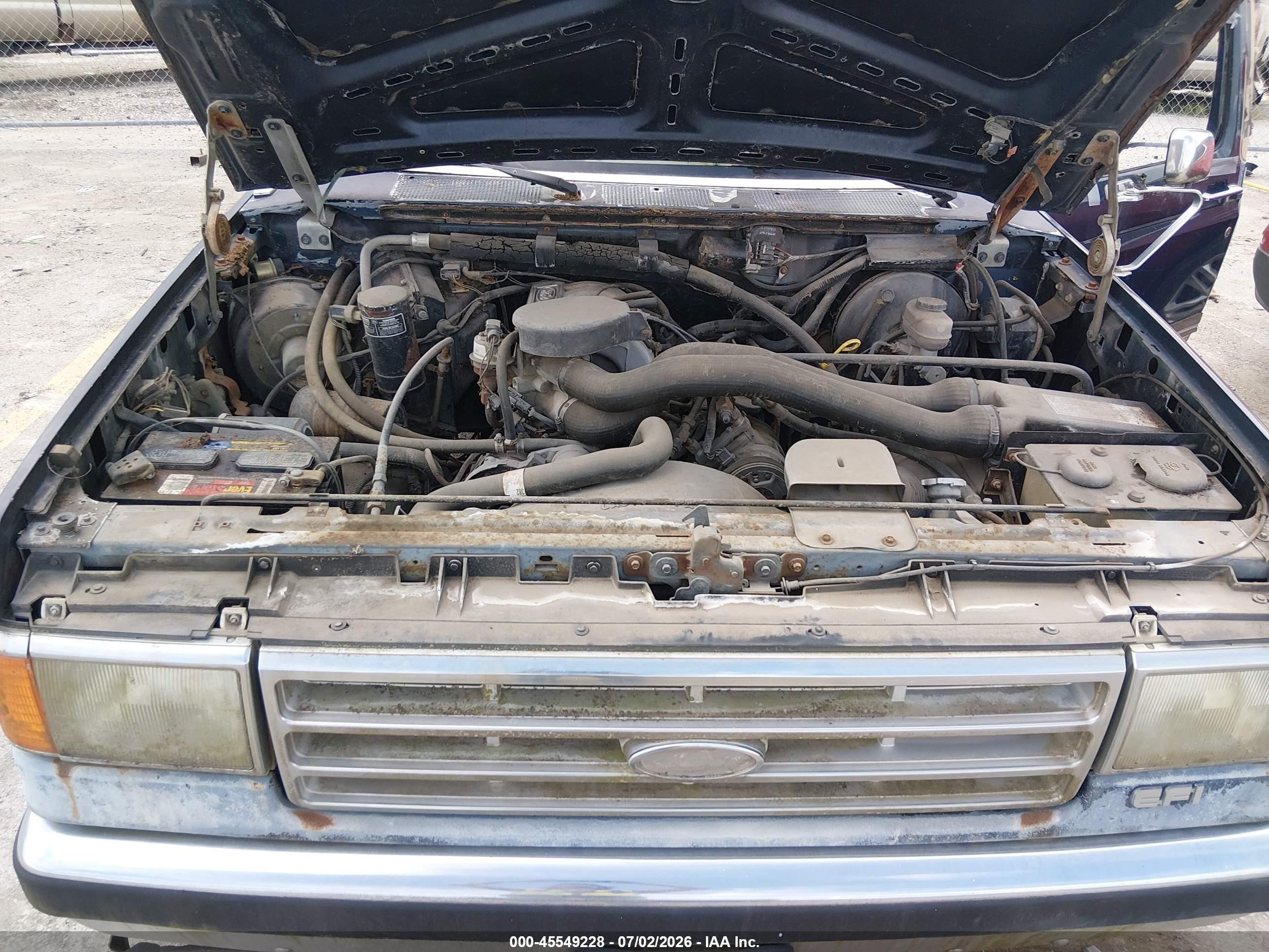1988 Ford F150   Blue vin: 1FTDF15NXJKA95392