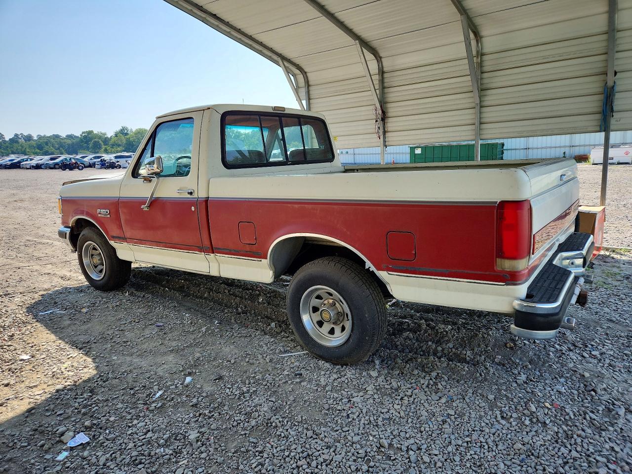 1991 Ford F150 White vin: 1FTDF15NXMNA02275