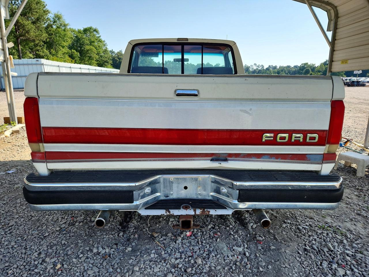 1991 Ford F150 White vin: 1FTDF15NXMNA02275