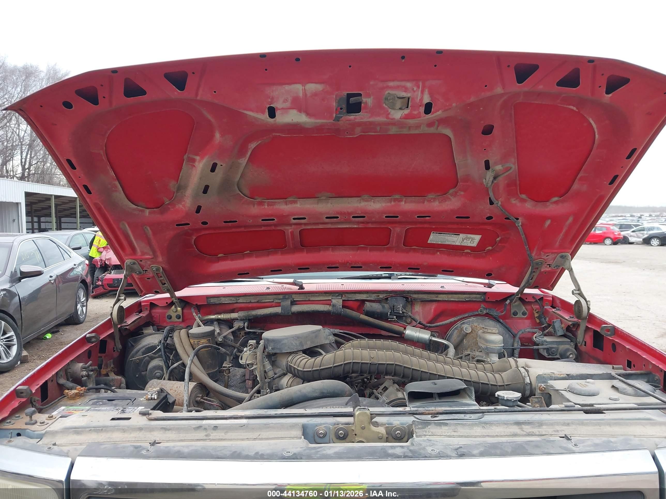 1993 Ford F150   Red vin: 1FTDF15NXPLA38080