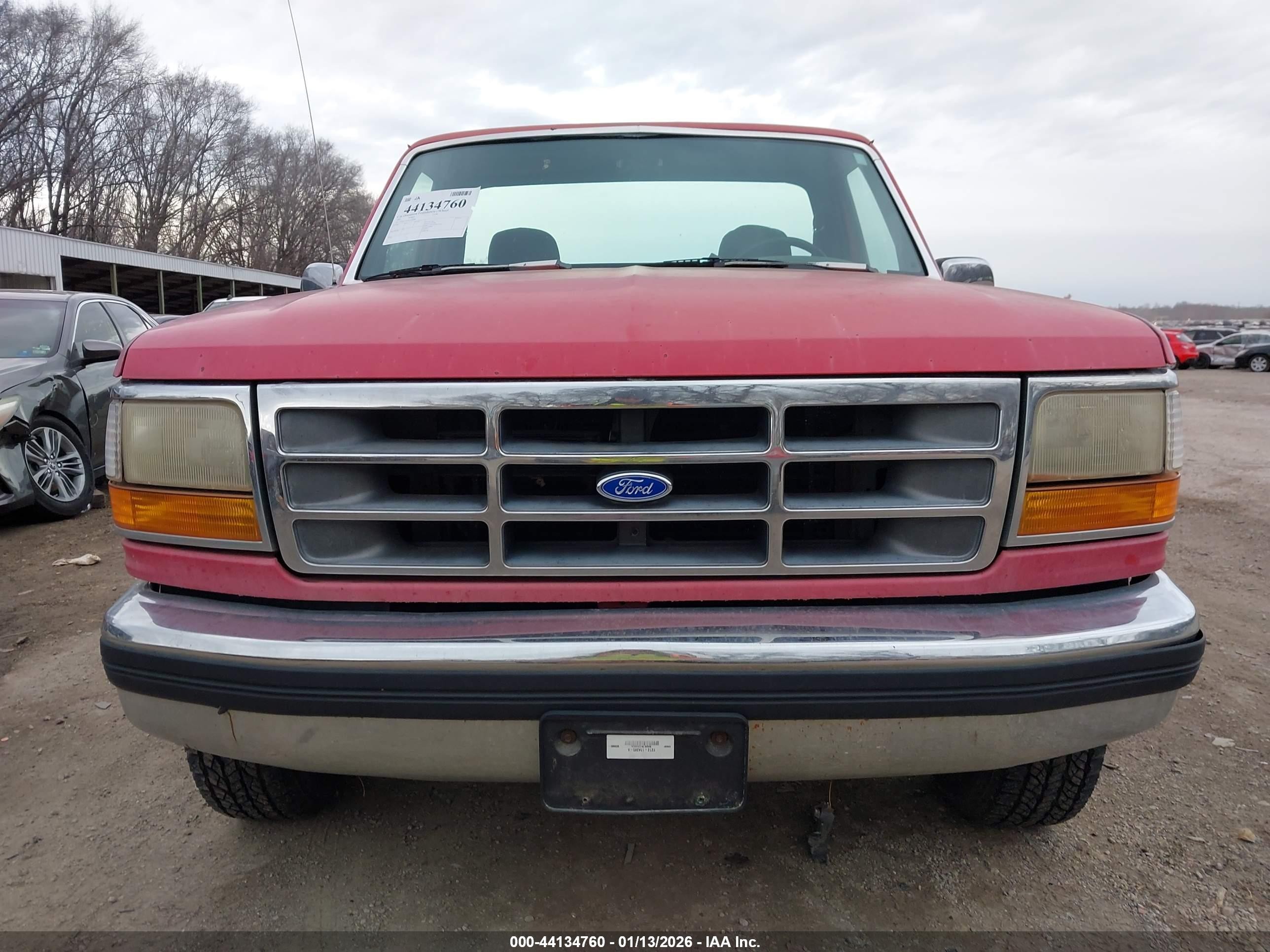 1993 Ford F150   Red vin: 1FTDF15NXPLA38080