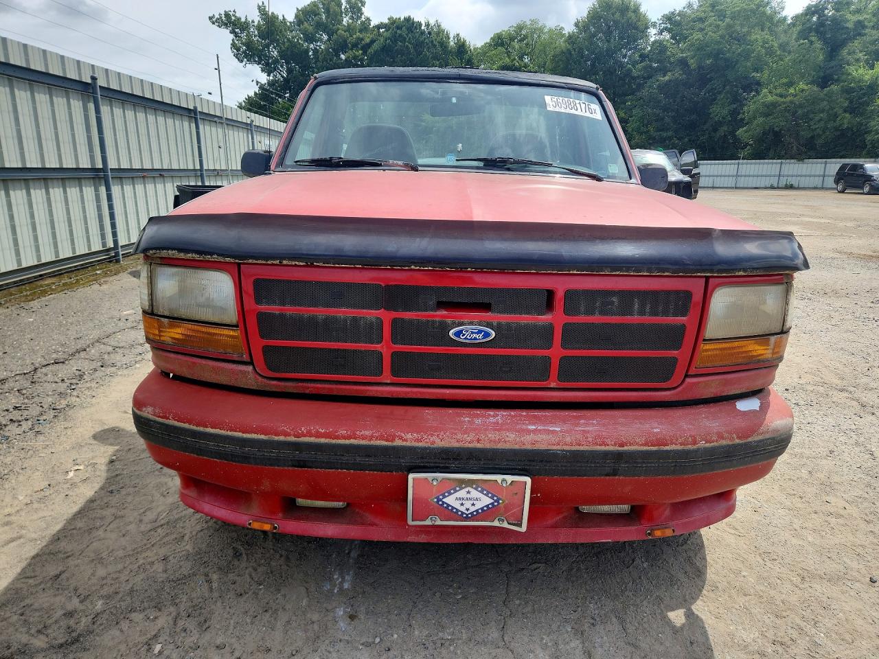 1993 Ford F150 Red vin: 1FTDF15R1PLB15941