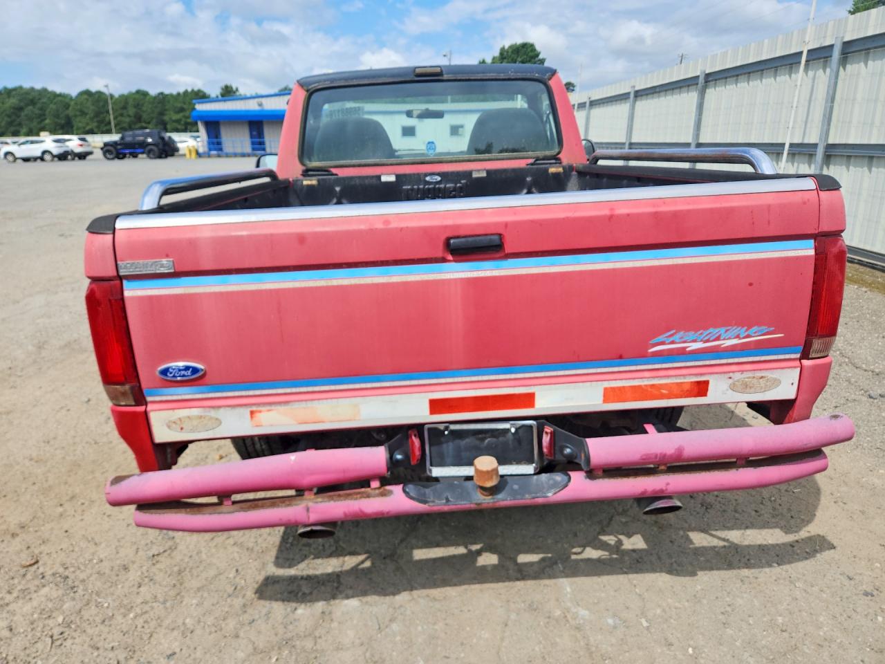 1993 Ford F150 Red vin: 1FTDF15R1PLB15941