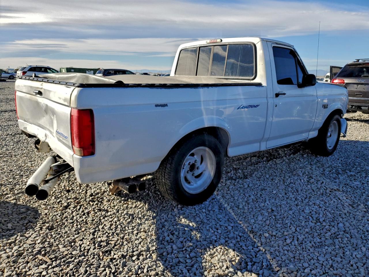 1994 Ford F150 White vin: 1FTDF15R3RLB30475