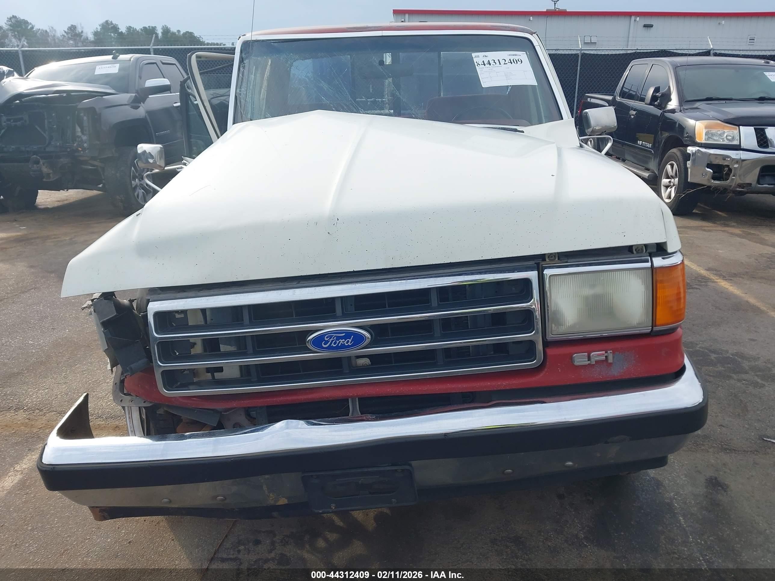 1990 Ford F150   White vin: 1FTDF15Y0LNB19405