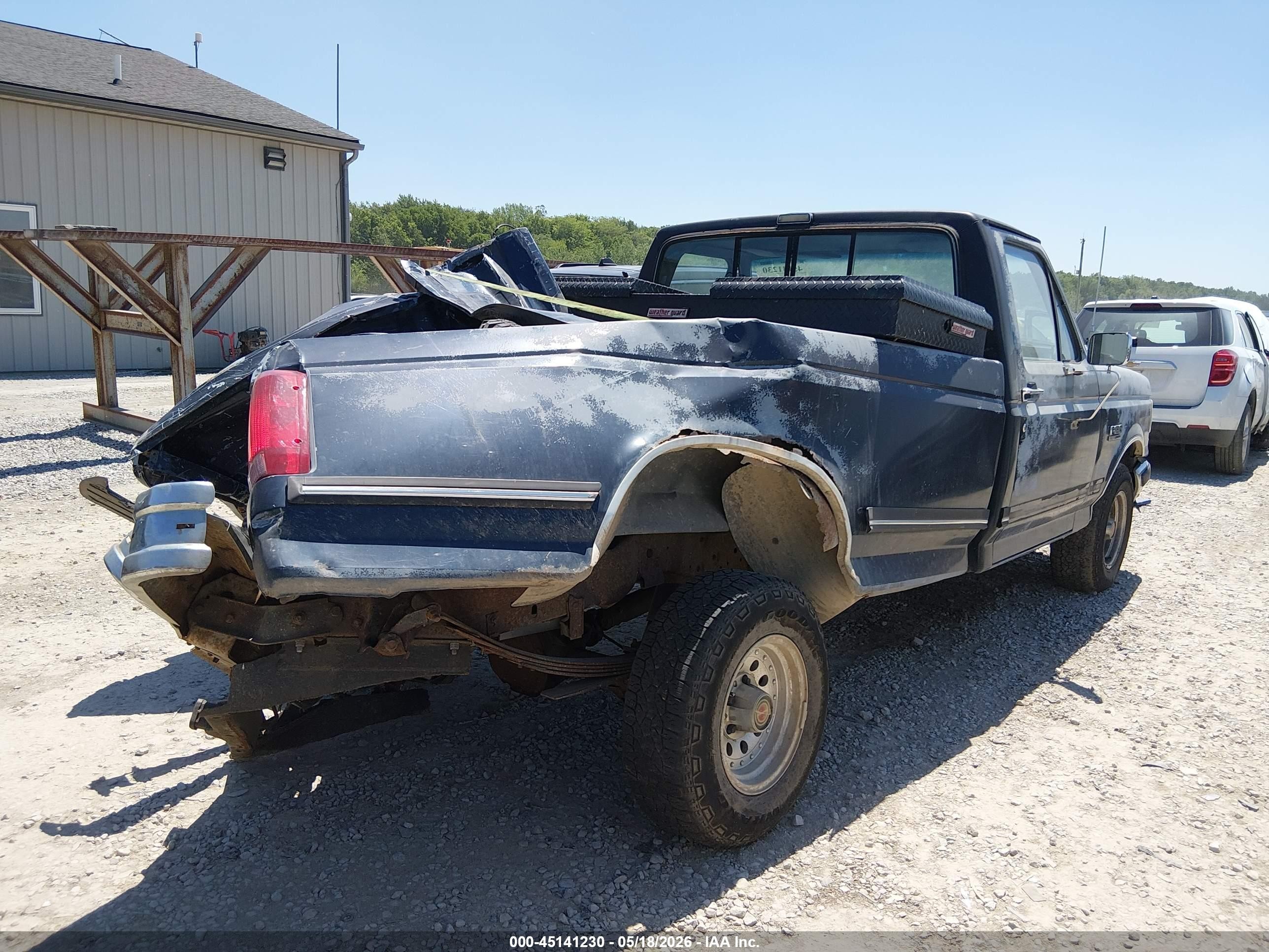 1991 Ford F150   Gray vin: 1FTDF15Y0MNA40060